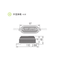 LTE-5051 saving energy, low heat triangle led flashing warning light